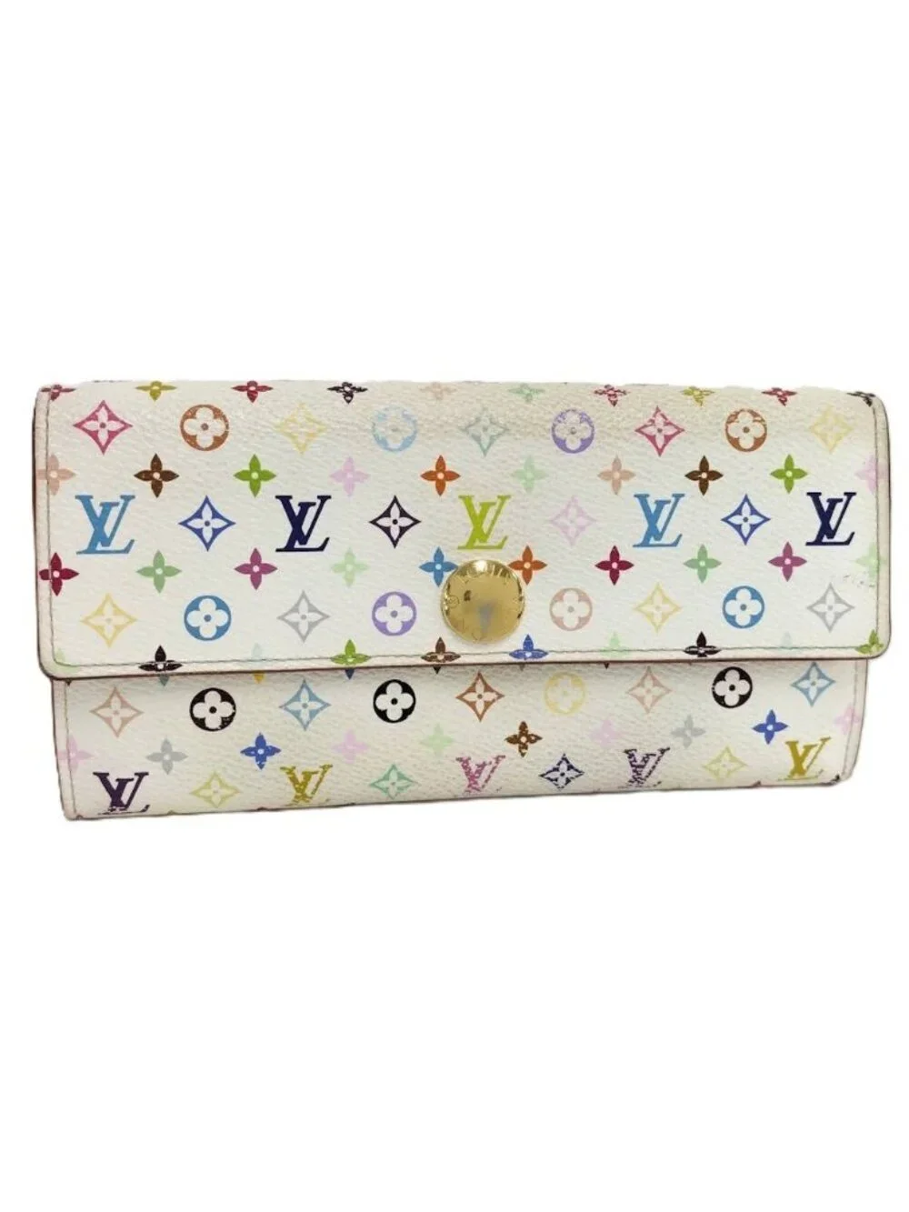 Louis Vuitton Portefeuille Sarah Wallet Monogram Multicolor